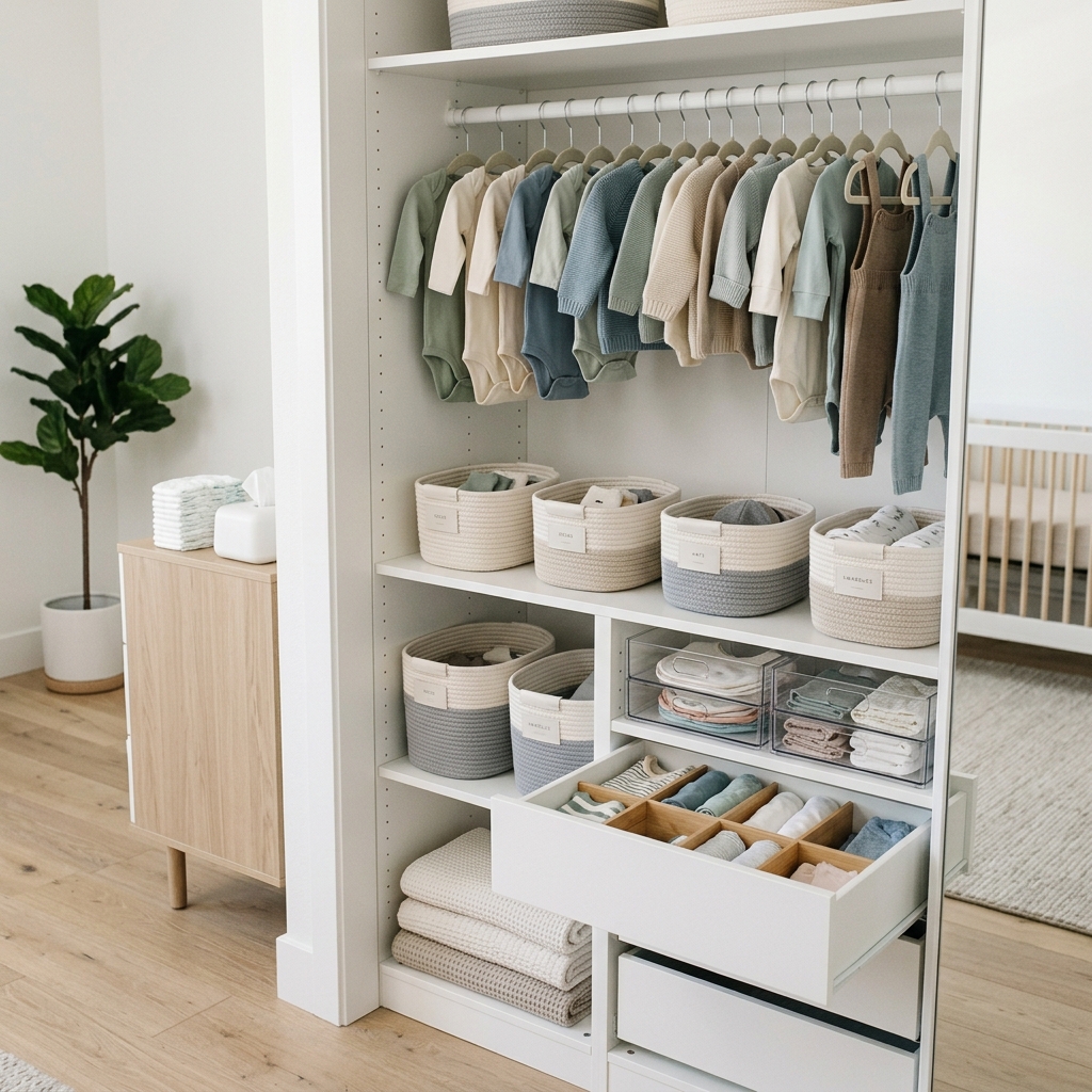 Baby Clothes Storage Ideas: Organise Tiny Wardrobes in 2026