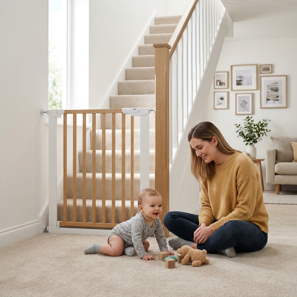 Best Baby Gates for Stairs UK (Pressure Mounted) – 2026 Guide