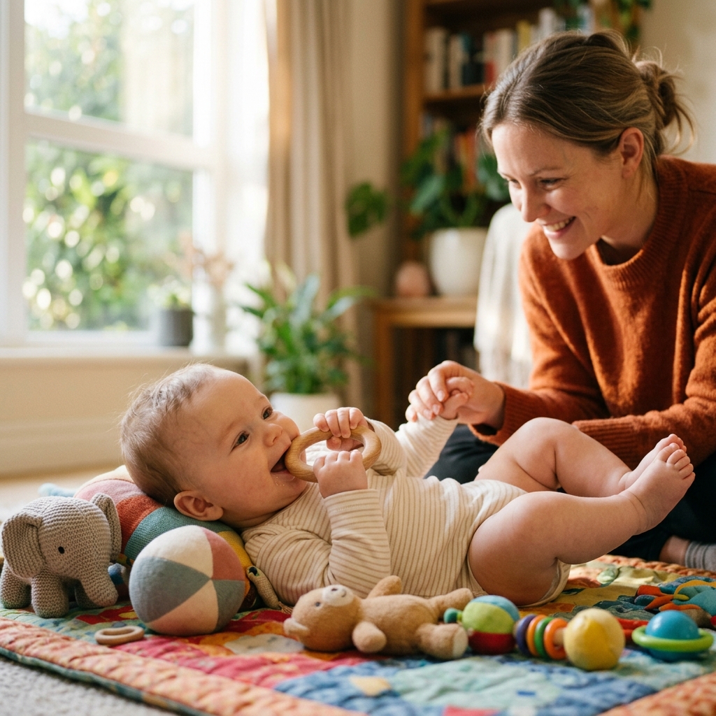 Baby teethers UK 2024: colourful options for soothing sore gums.