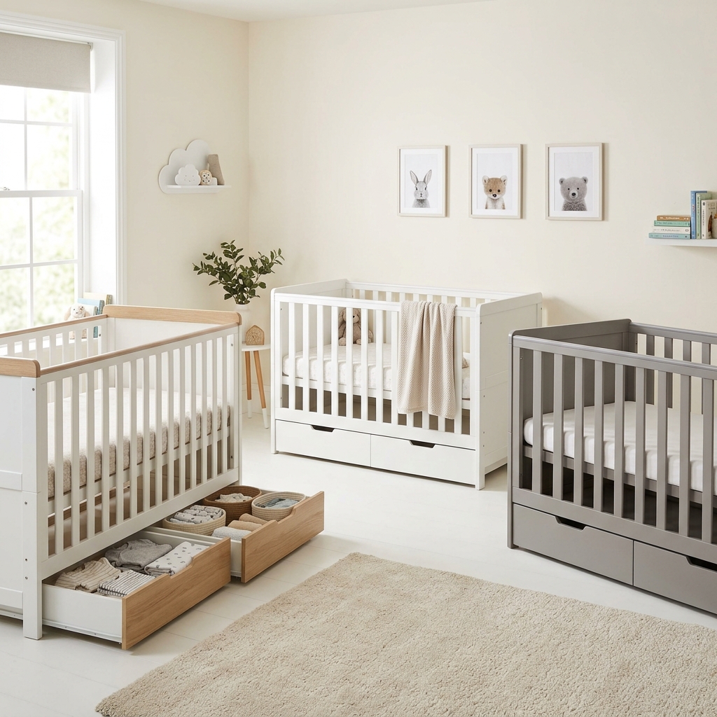 Best Cot Beds with Drawers UK (2026): Top Picks for Nursery Storage