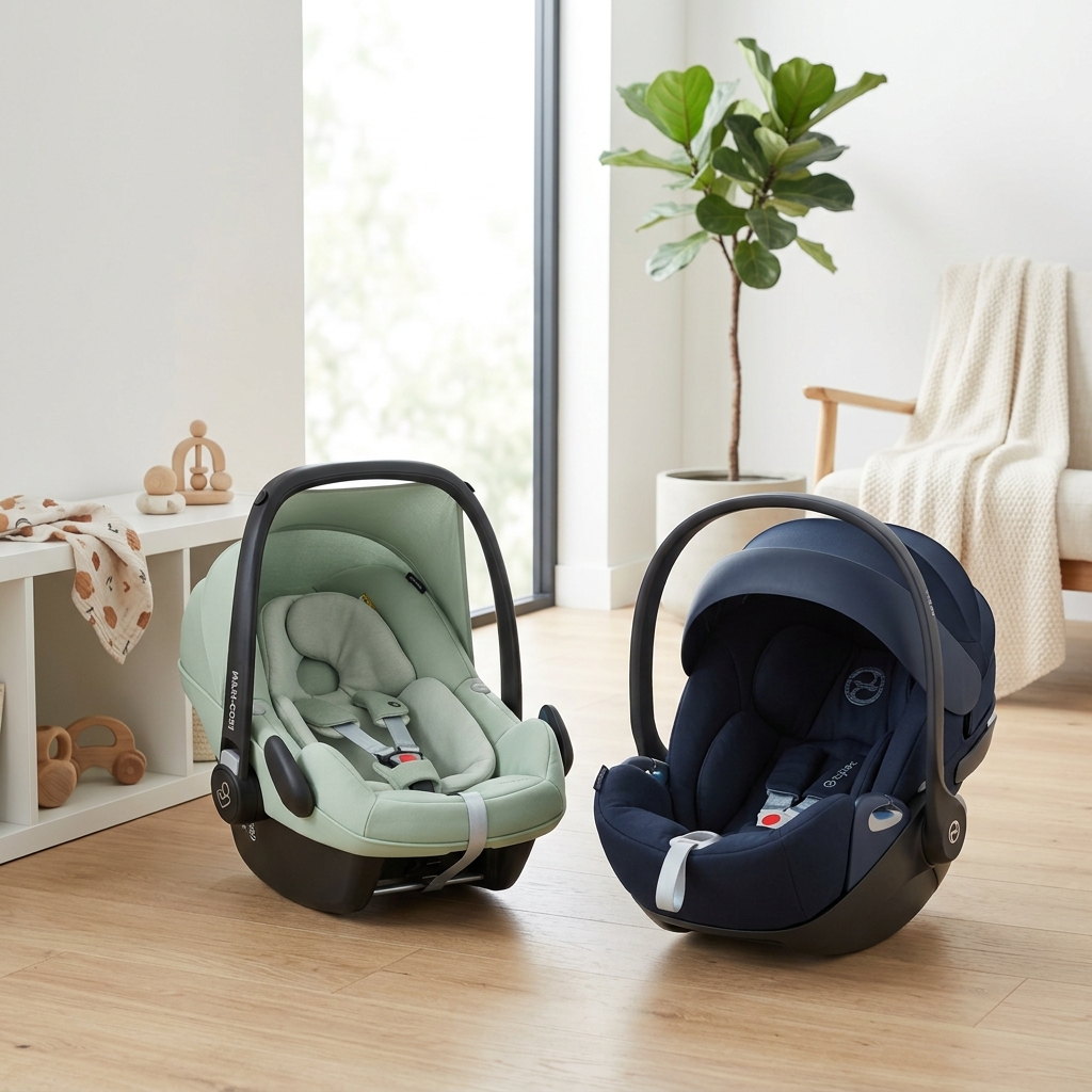 Maxi-Cosi Pebble 3 vs Cybex Cloud Z i-Size: Which Infant Car Seat is Best for Your Baby in 2026?