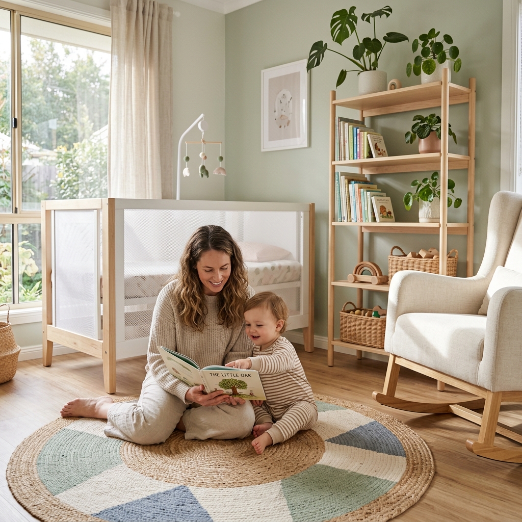 Nursery layout ideas for 2026: stylish & safe baby room design.