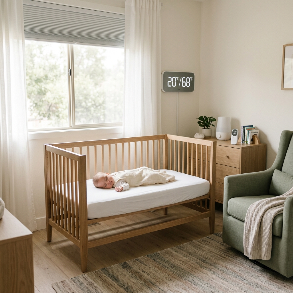 The Ultimate Nursery Room Temperature Guide (2026) | Safe Sleep for Your Baby