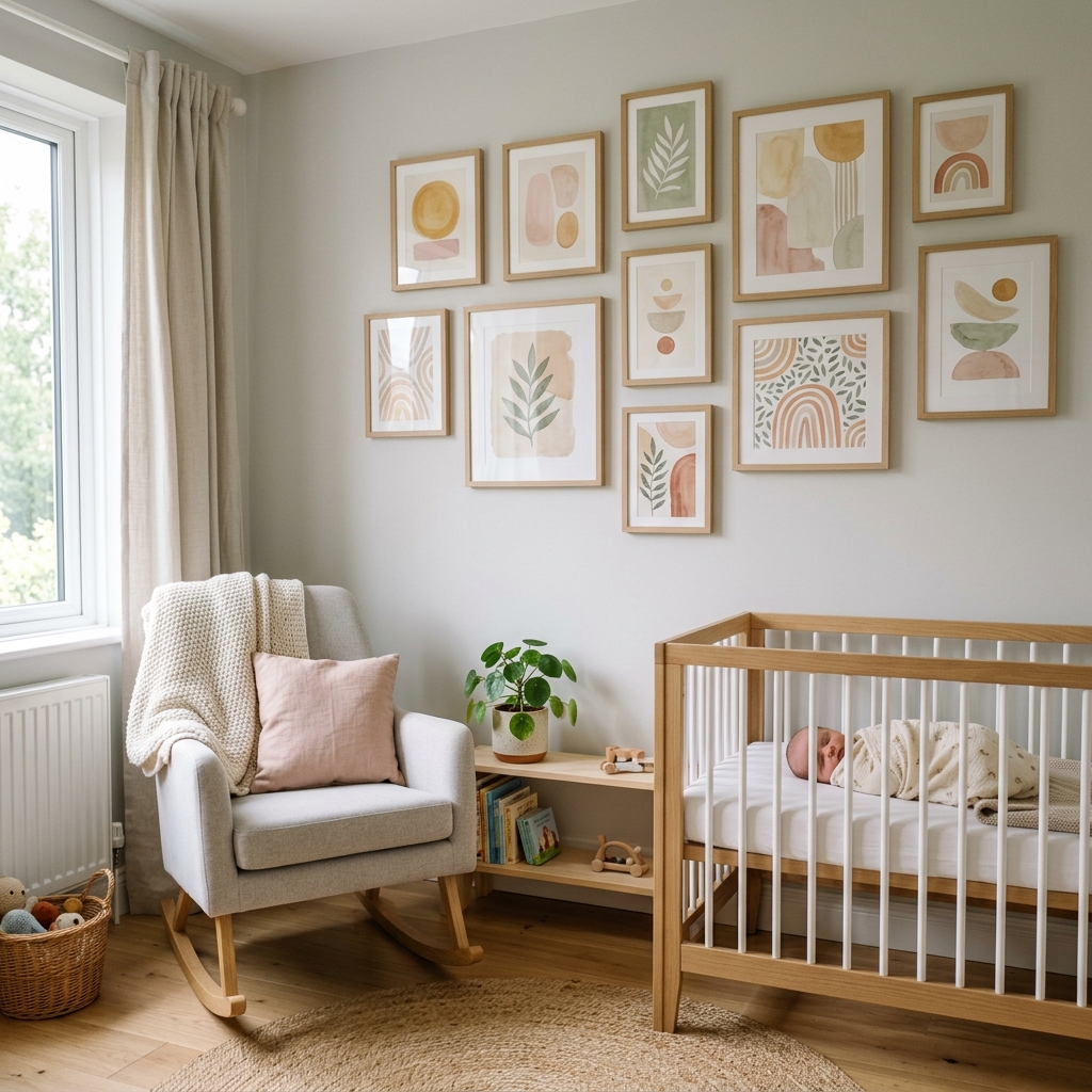 Nursery wall art ideas UK: Cute animal prints & inspiring designs for 2026.