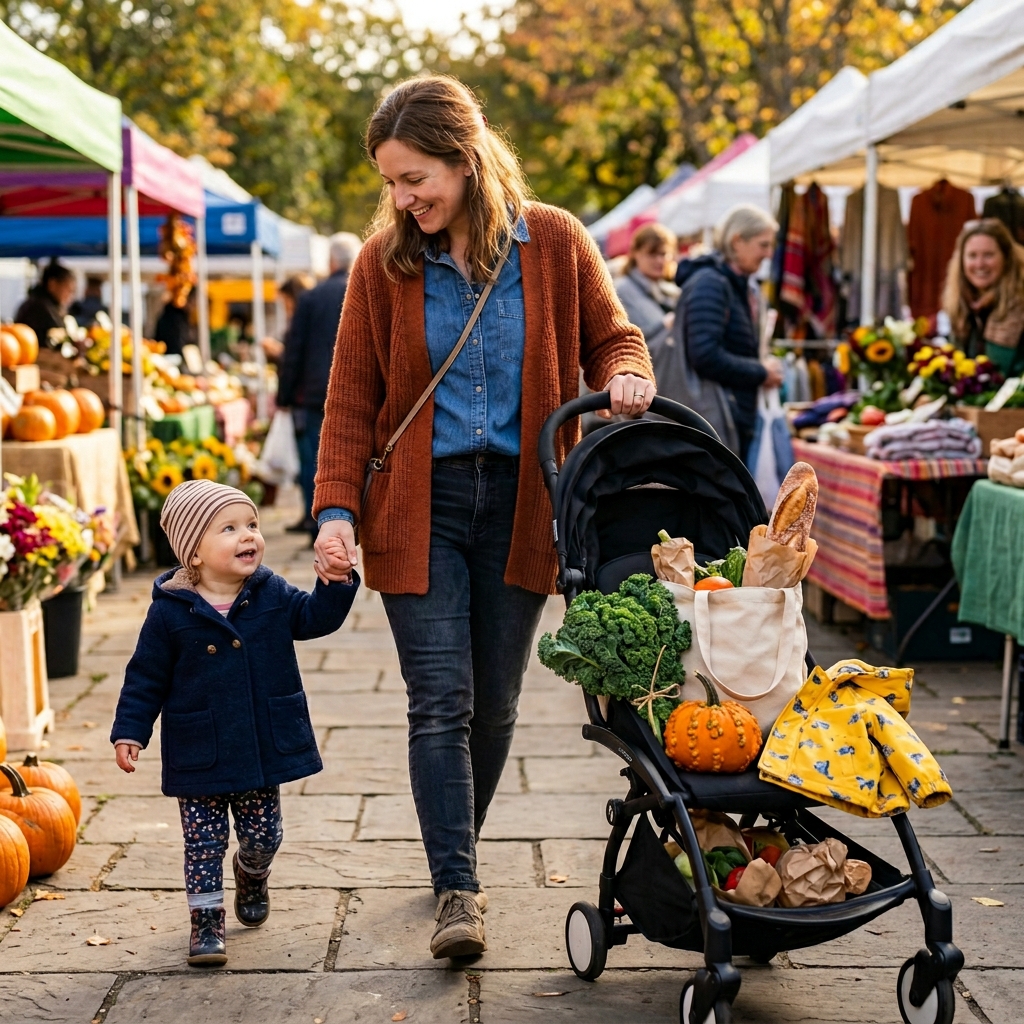 Pushchair storage basket size guide 2026: capacity & features.